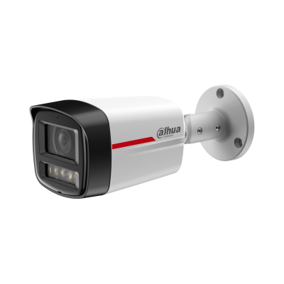 DAHUA HFW2449TL-S-LED-0280B-PRO 1/1.8″ CMOS 4MP 2.8mm FullColor POE Sesli Bullet IP Güvenlik Kamera